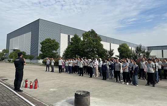 祐捷金屬公司2024年6月3日消防安全演習培訓